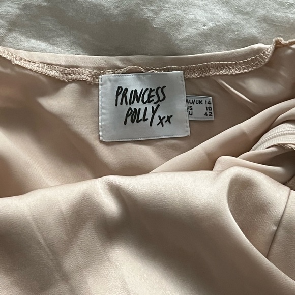 Beige Midi Dress - Picture 6 of 6